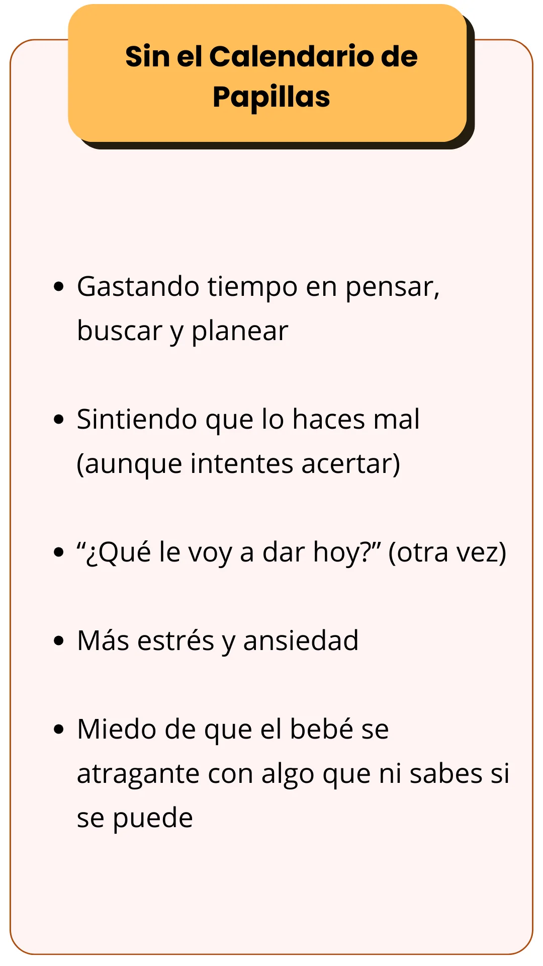 Sin el Calendario de Papillas