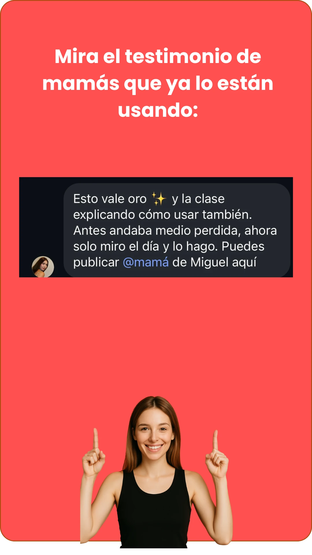 Testimonio de una mamá