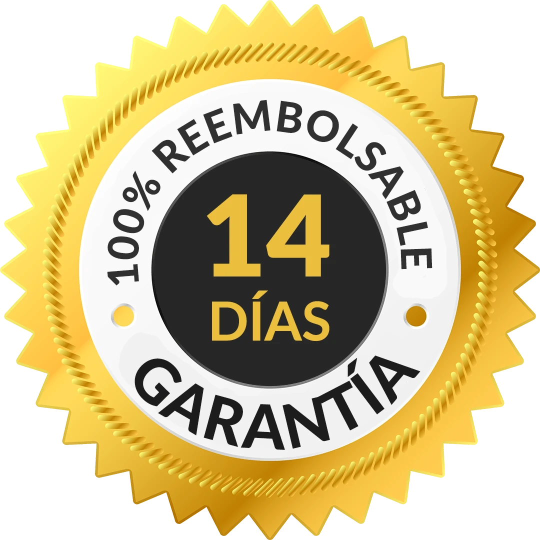 Garantía 100% reembolsable